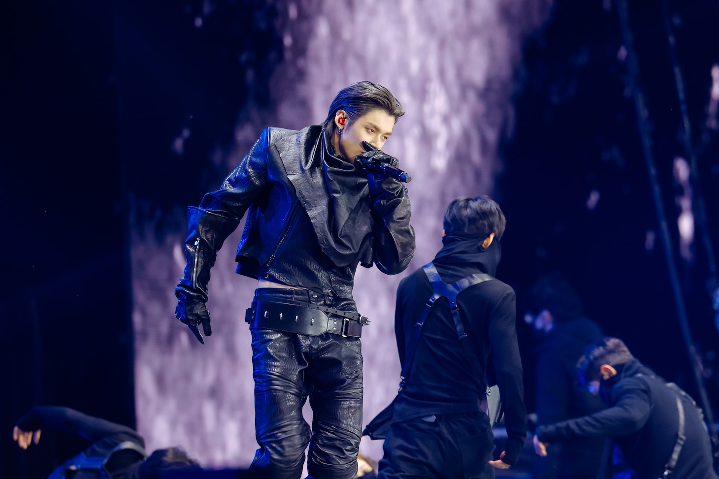 YEONJUN（TOMORROW X TOGETHER）。「MUSIC BANK GLOBAL FESTIVAL IN JAPAN」より。