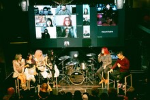 Zilqy「Start The Fire」公開インタビューの様子。（Photo by Victor Nomoto – Metacraft）