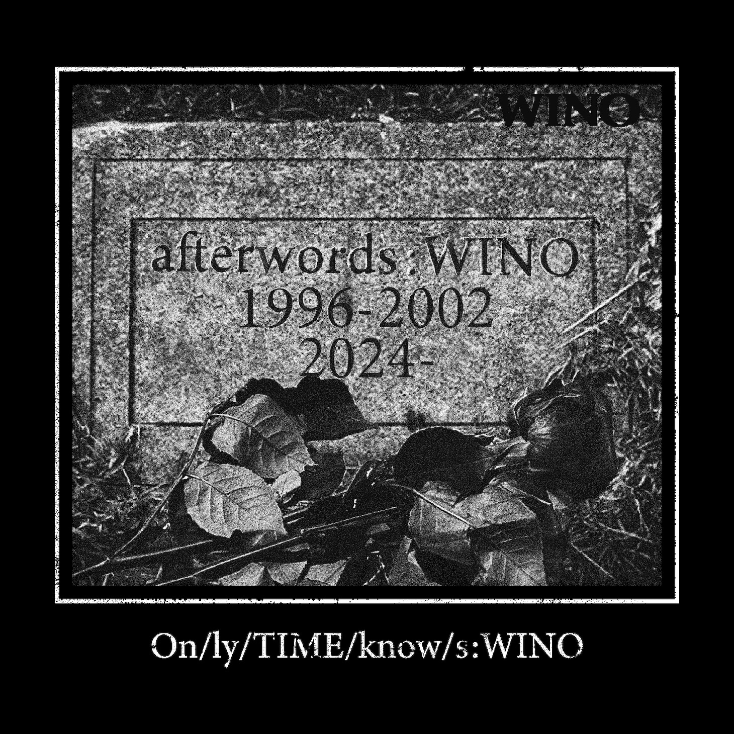 WINO「Only time knows」ジャケット