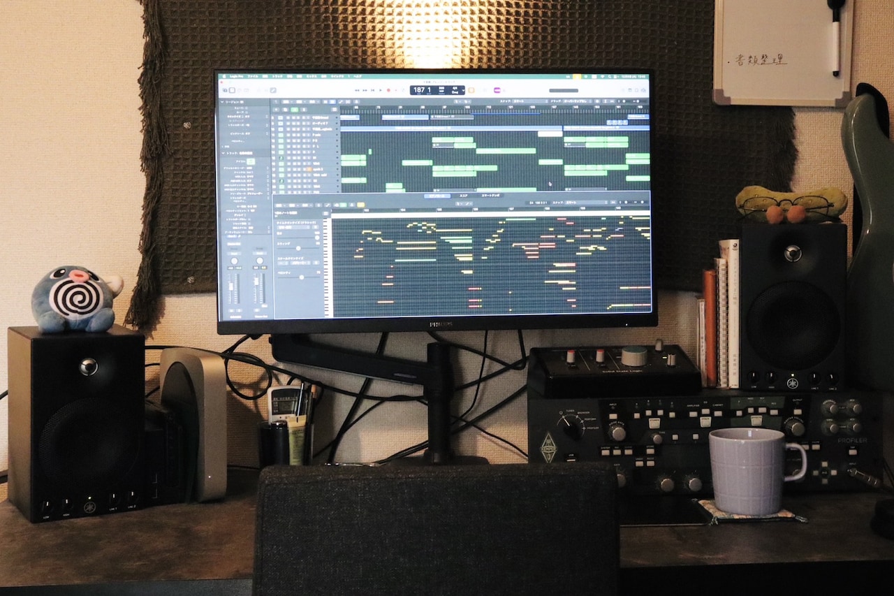 ナカシマの作業風景。