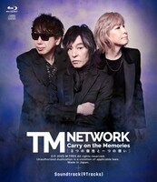TM NETWORK「Carry on the Memories -3つの個性と一つの想い-」Blu-ray＆CDジャケット