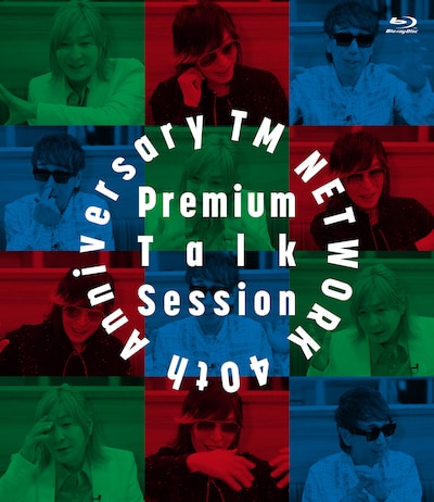 TM NETWORK「40th Anniversary Premium Talk Session」Blu-rayジャケット