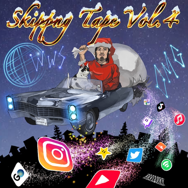 Worldwide Skippa「Skipping Tape Vol.4」配信ジャケット