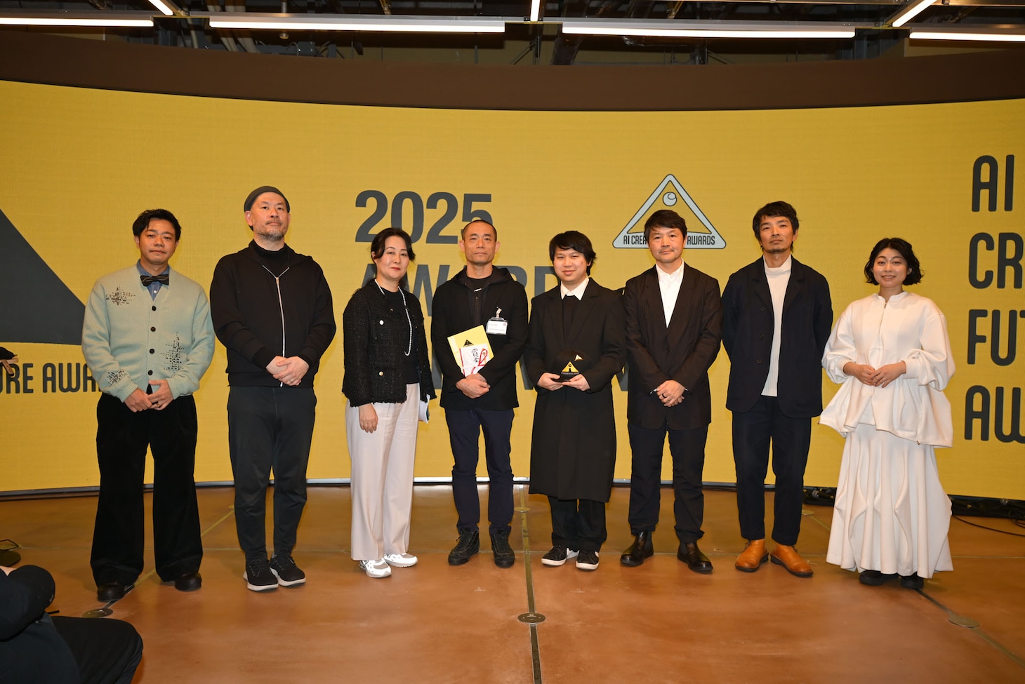 「AICA 2025」授賞式の様子。