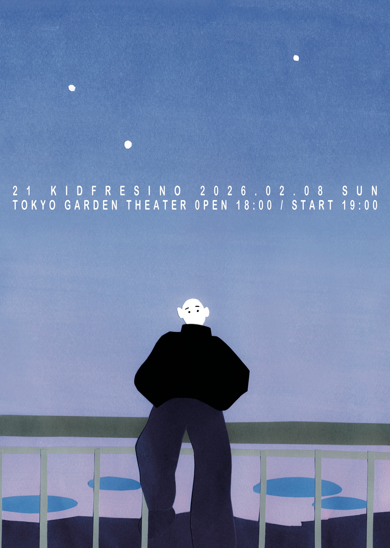 KID FRESINO「21」フライヤー