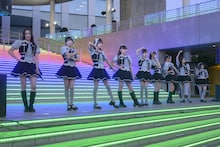 高嶺のなでしこ「見上げるたびに、恋をする。」リリース記念イベントの様子。