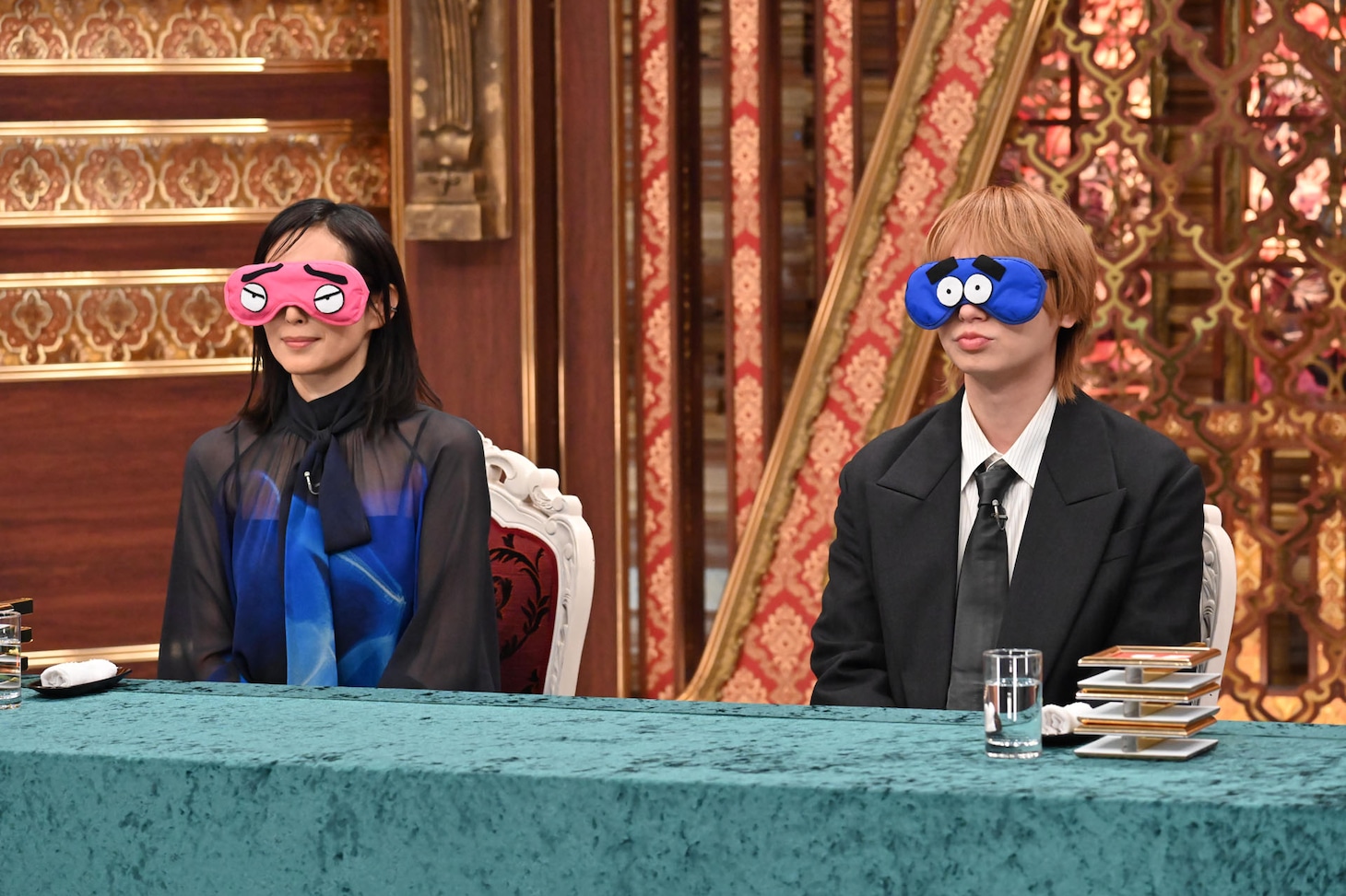 木村多江と伊野尾慧（Hey! Say! JUMP）。©ABCテレビ