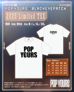 「BlackEyePatch」とのスペシャルコラボTシャツ。