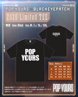 「BlackEyePatch」とのスペシャルコラボTシャツ。