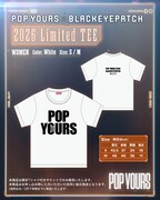 「BlackEyePatch」とのスペシャルコラボTシャツ。