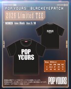 「BlackEyePatch」とのスペシャルコラボTシャツ。