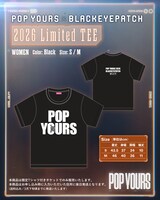 「BlackEyePatch」とのスペシャルコラボTシャツ。