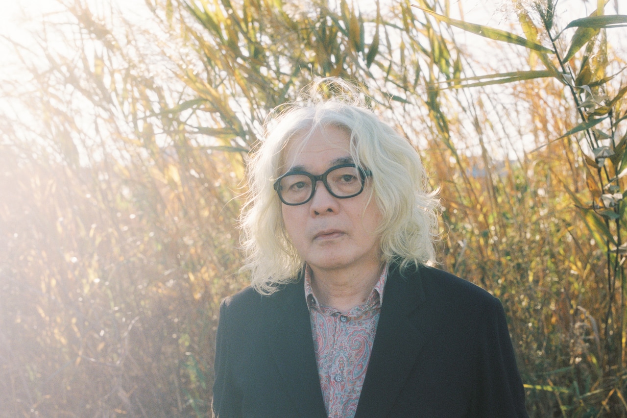 江戸川土手にて。