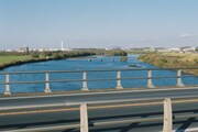 流山橋から見た江戸川。