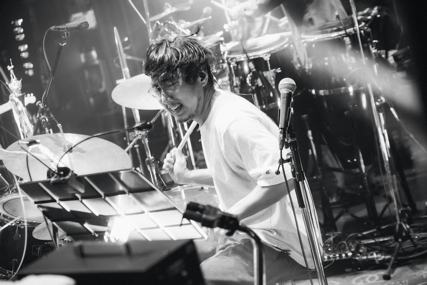 佐久間裕太（Dr）（Photo by Daiki Miura）