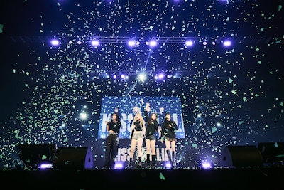 KISS OF LIFE「KISS OF LIFE Japan Debut Tour [Lucky Day] 」公演の様子。