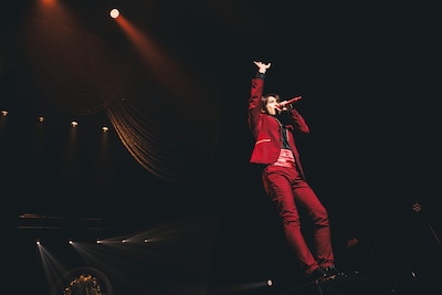 岩橋玄樹「29ristmas」の様子。（撮影：スエヨシリョータ）