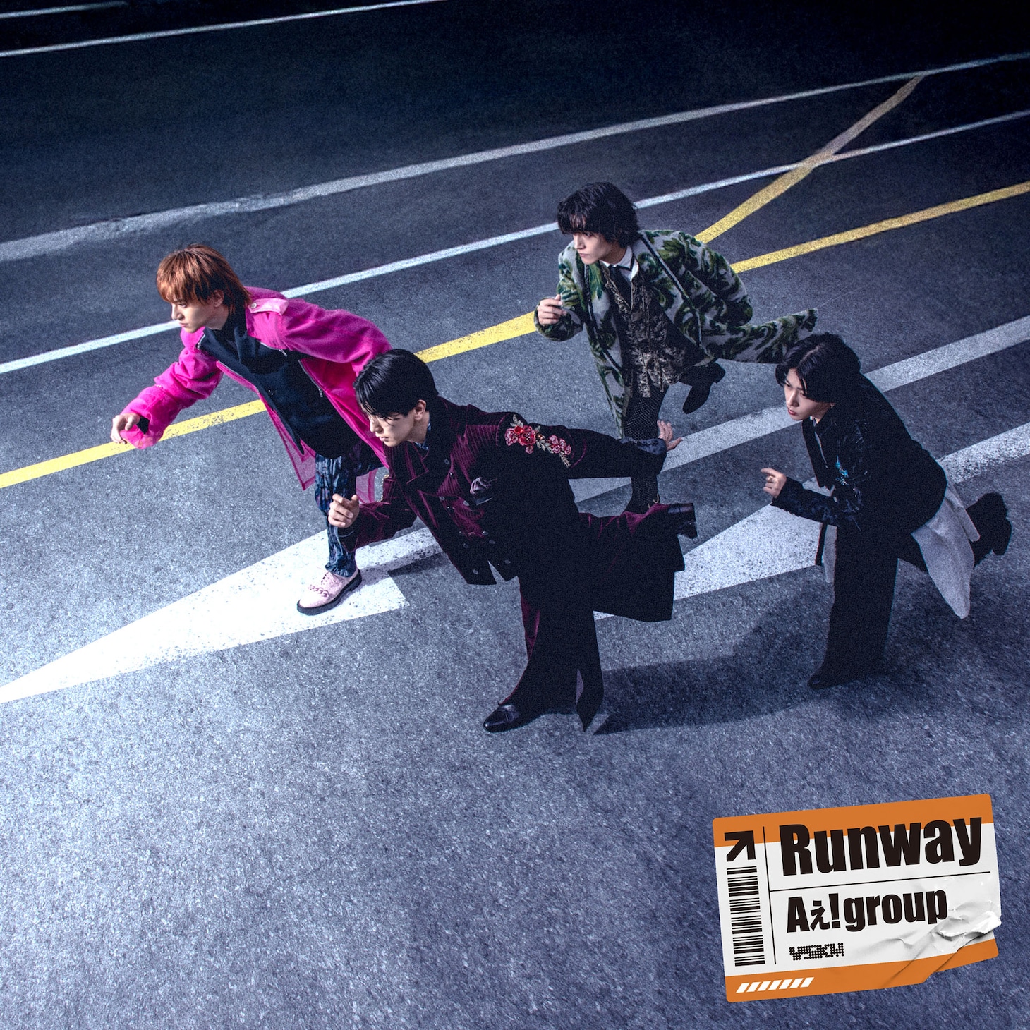 Aぇ! group「Runway」初回限定盤Aジャケット