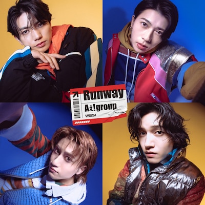 Aぇ! group「Runway」初回限定盤Bジャケット