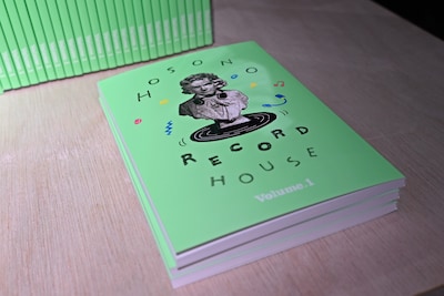 「Hosono Record House」で販売されている冊子「HOSONO RECORD HOUSE Volume.1」。