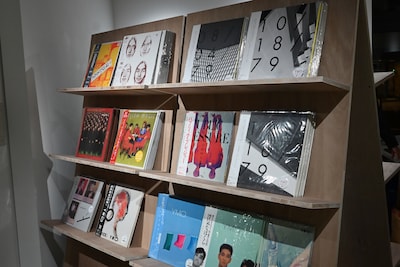 「Hosono Record House」に並べられたレコード。