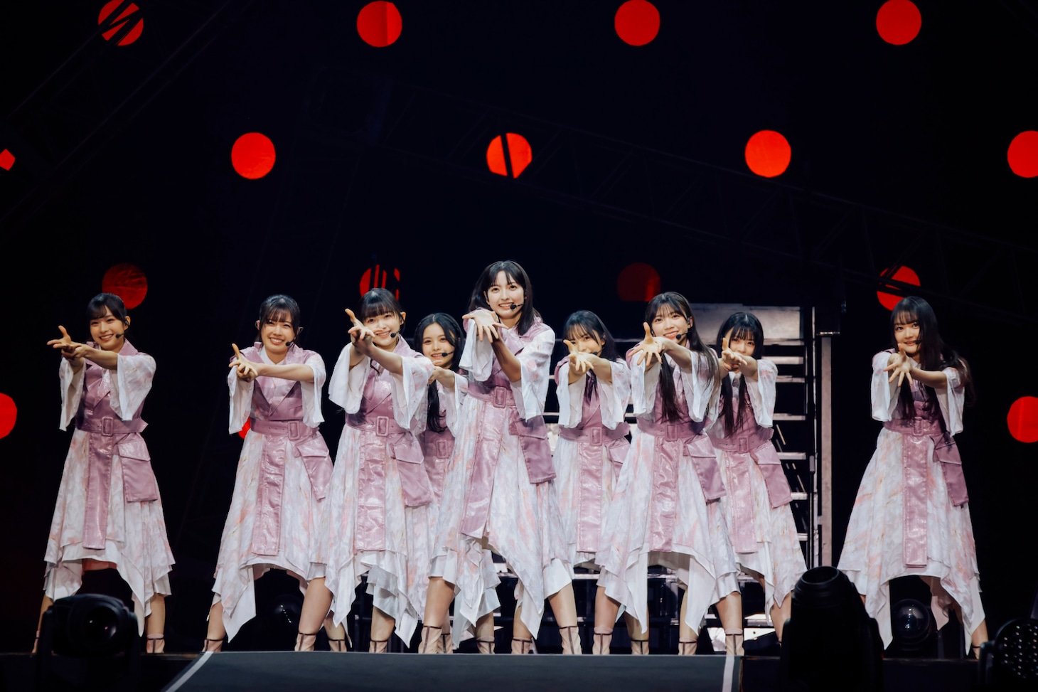 「Buddies感謝祭 2025 EX」より四期生。©Seed & Flower LLC