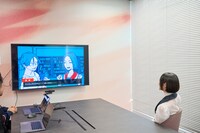 突然、画面に流れ始めたセンター長とのっちさんのトーク。