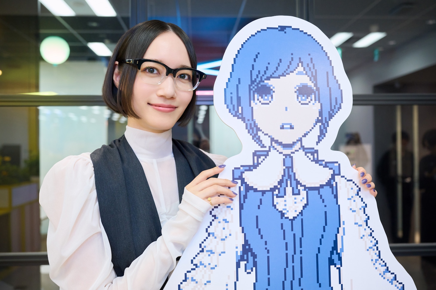 左から、のっちさん、福来あざみさん。