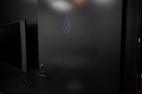 「みず」の会議室は、扉にこんなマークが。