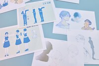 各キャラクターのデザインのラフ。