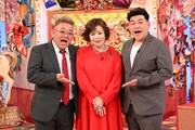 サンドウィッチマンと上沼恵美子。©読売テレビ