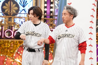 京本大我とムロツヨシ。©︎日本テレビ