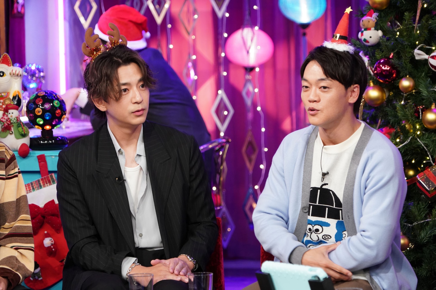 三浦翔平とおばたのお兄さん。©日本テレビ