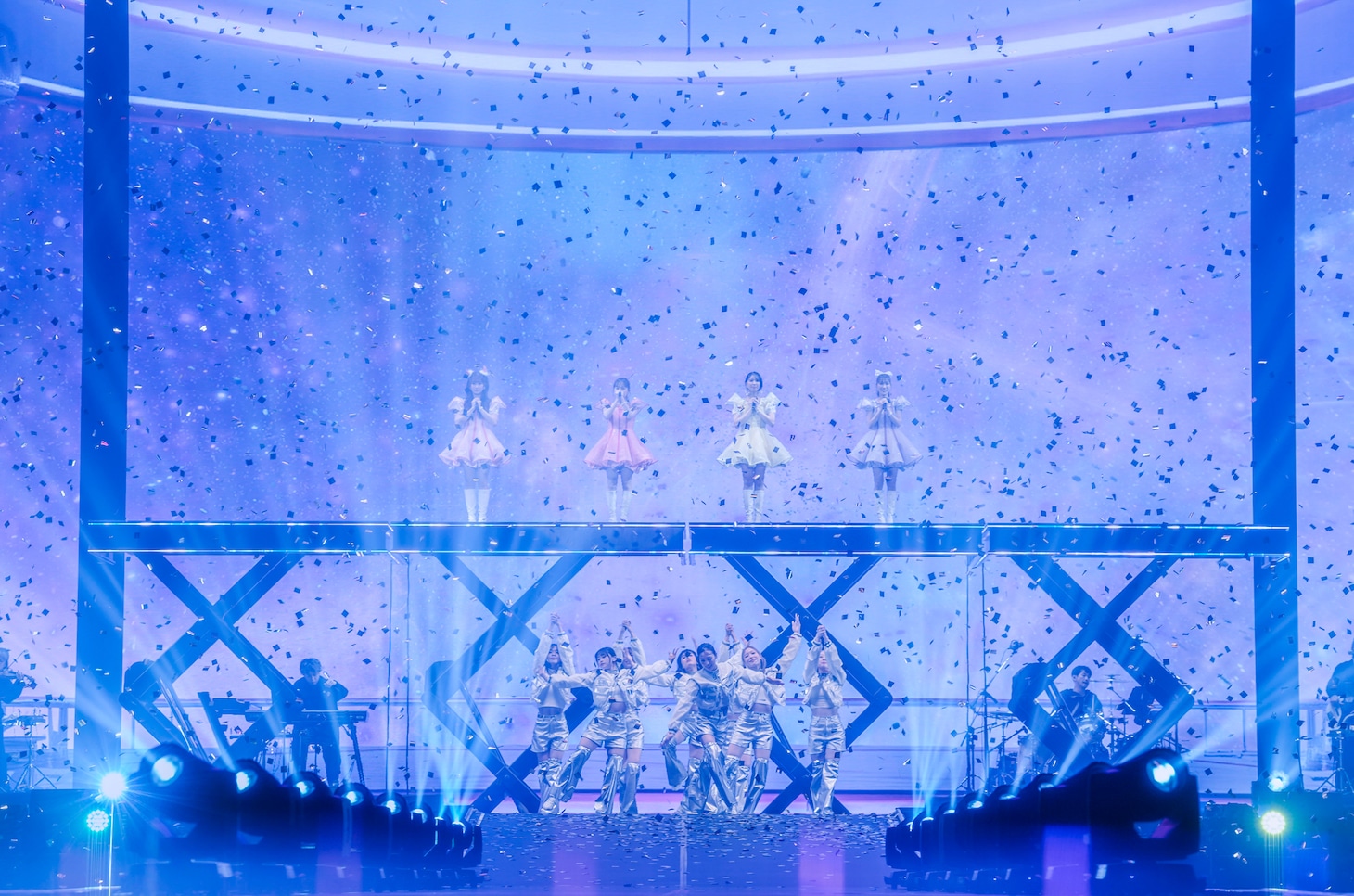 ももいろクローバーZ「Momoiro Christmas 2025 ODYSSEY」DAY2公演の様子。©KINGRECORDS