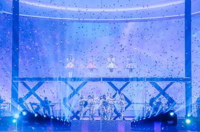 ももいろクローバーZ「Momoiro Christmas 2025 ODYSSEY」DAY2公演の様子。©KINGRECORDS