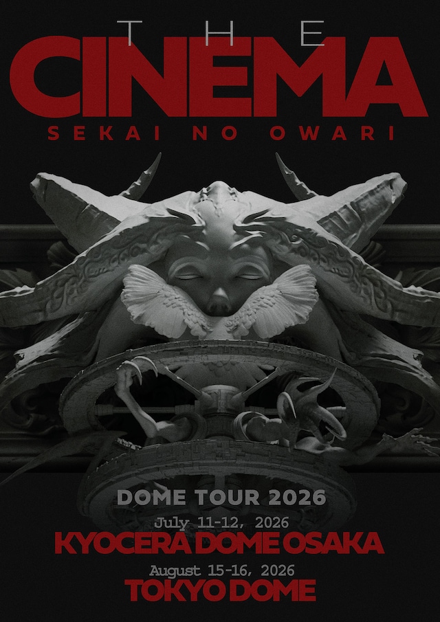 SEKAI NO OWARIドームツアー「THE CINEMA」キービジュアル