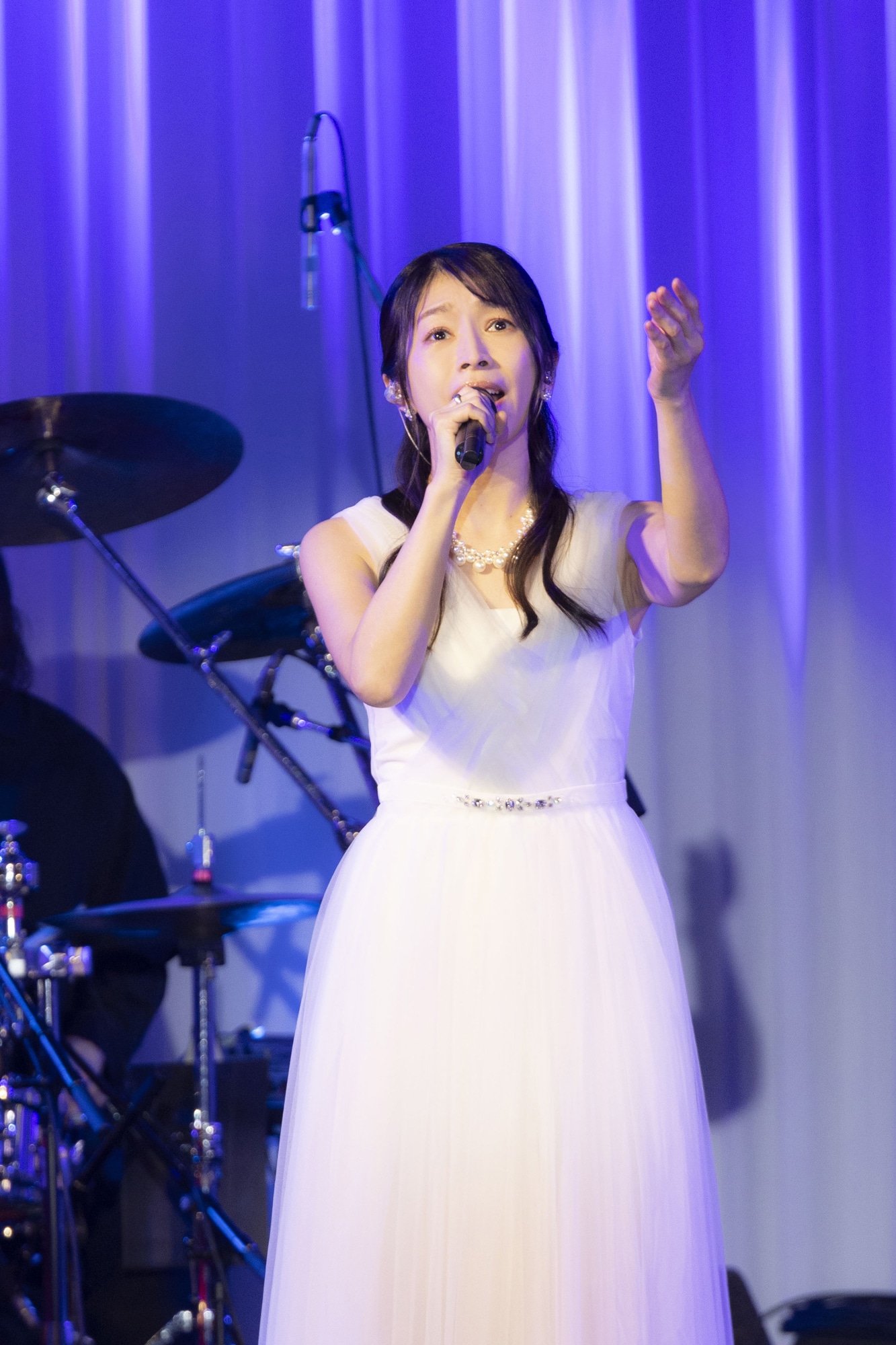 「Yuki Kajiura LIVE Special edition ～クリスマスディナーショー2025～」より。