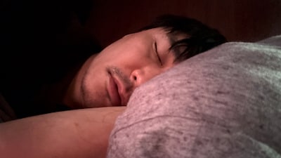 山口一郎（サカナクション）。NHK「山口一郎 “うつ”と生きる 紅白完結編」より。（写真提供：NHK）