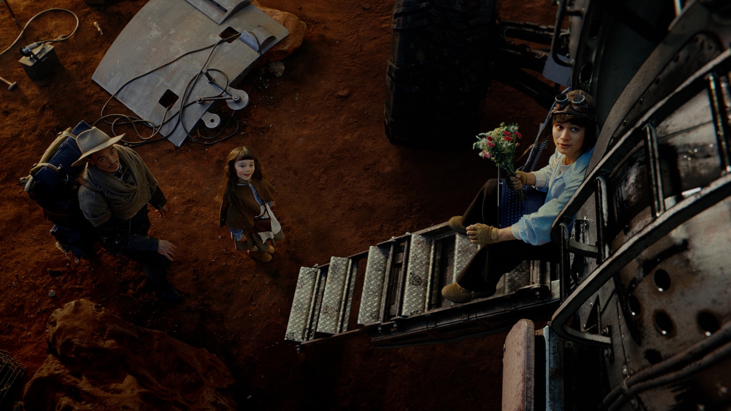 Dynabookの新CM「DYNABOOM!!DYNABOOK!!」のワンシーン。