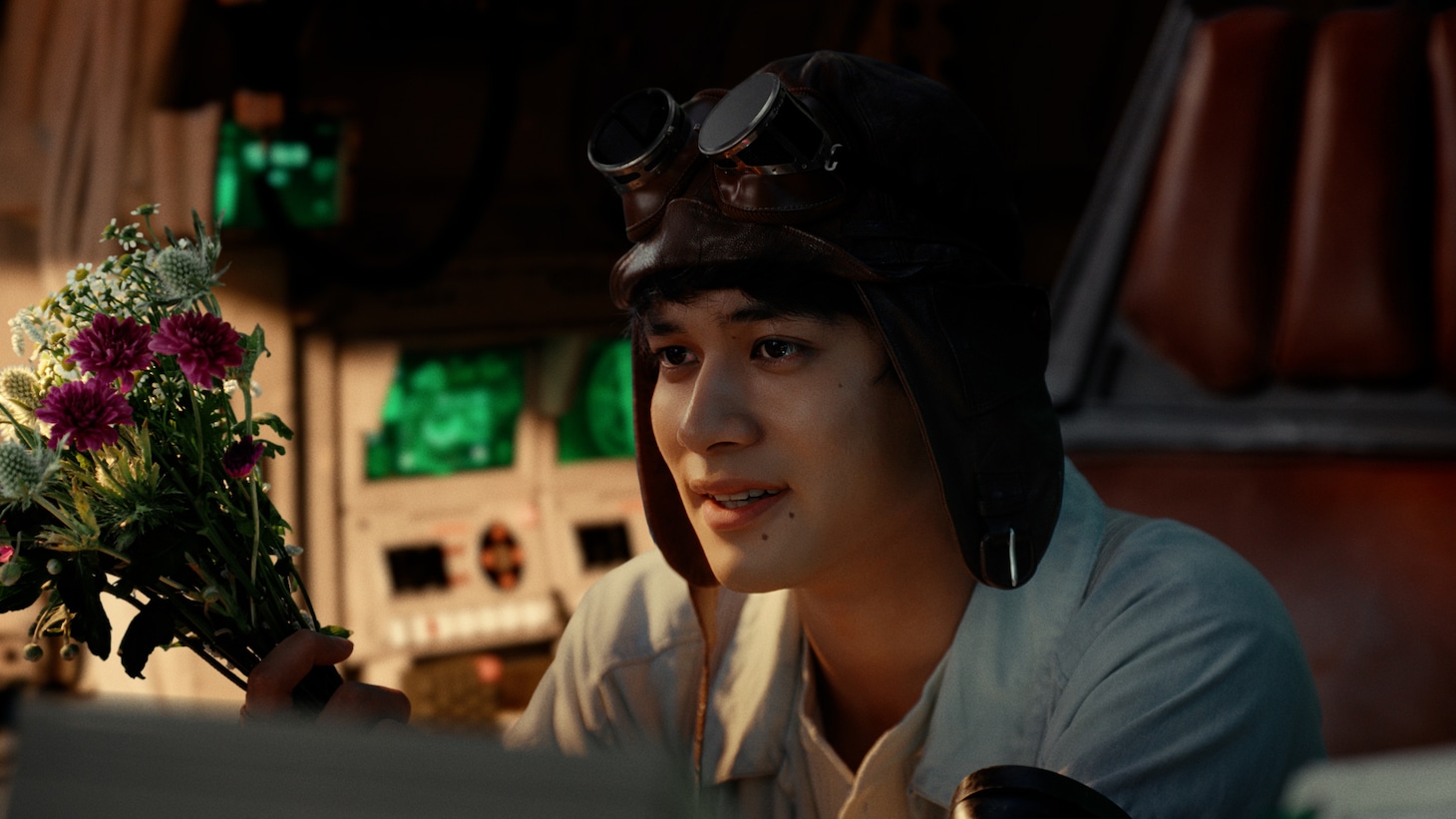 Dynabookの新CM「DYNABOOM!!DYNABOOK!!」のワンシーン。