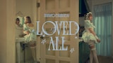 戦慄かなの「LOVED ALL」ミュージックビデオのサムネイル。