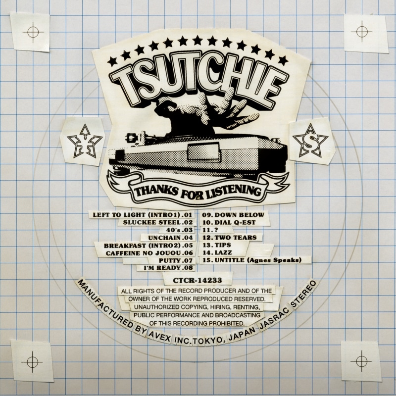TSUTCHIE「THANKS FOR LISTENING」ジャケット