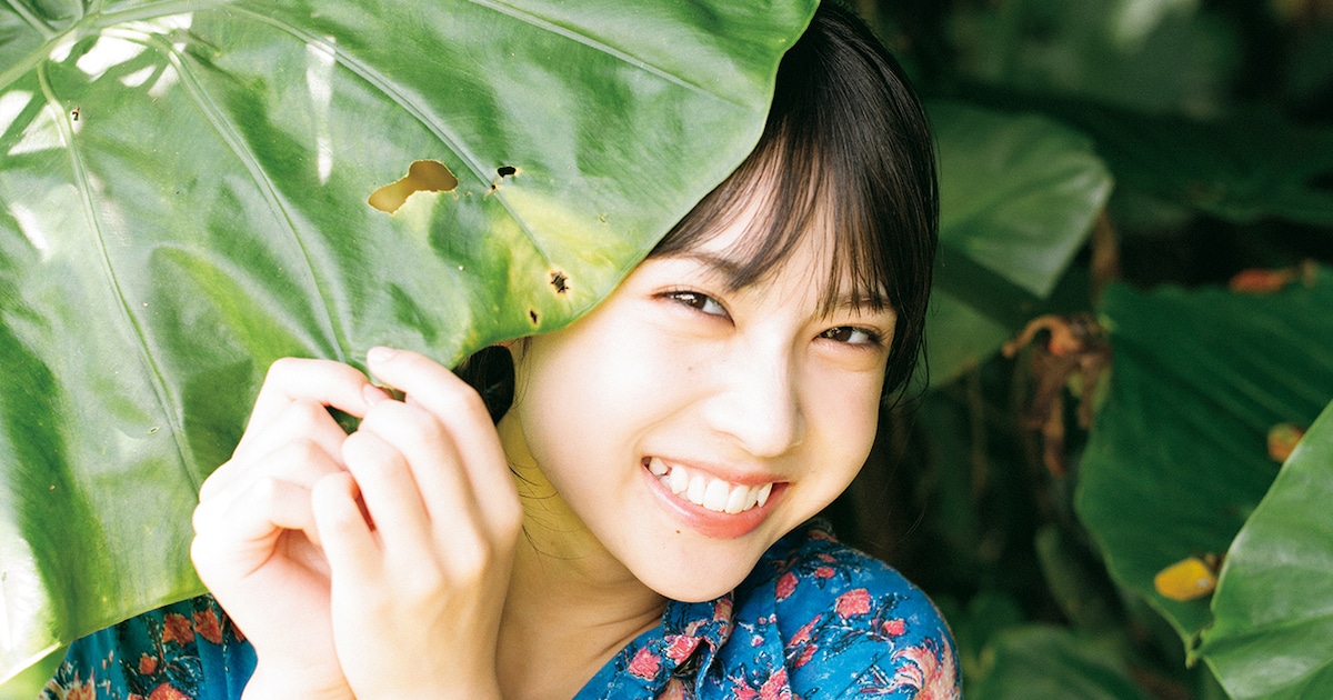 NMB48芳賀礼、最大限に“あざとさ”を詰め込んだ1st写真集発売 抜群の 