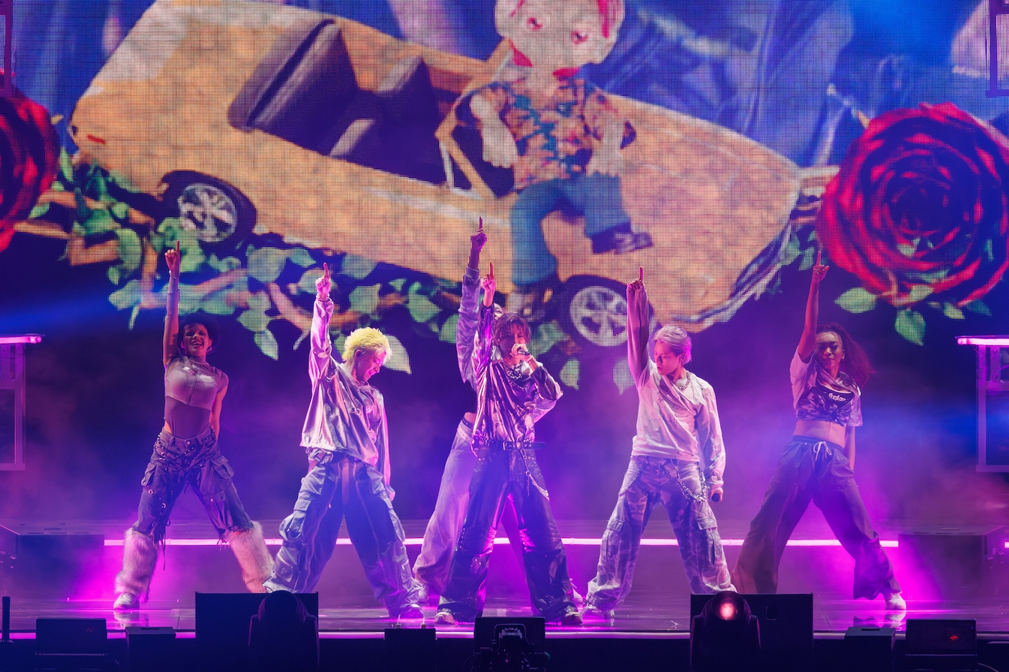 「Number_i LIVE TOUR 2025 No.II」の様子。