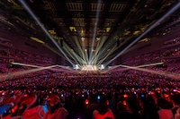 「Number_i LIVE TOUR 2025 No.II」の様子。