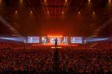 「Number_i LIVE TOUR 2025 No.II」の様子。