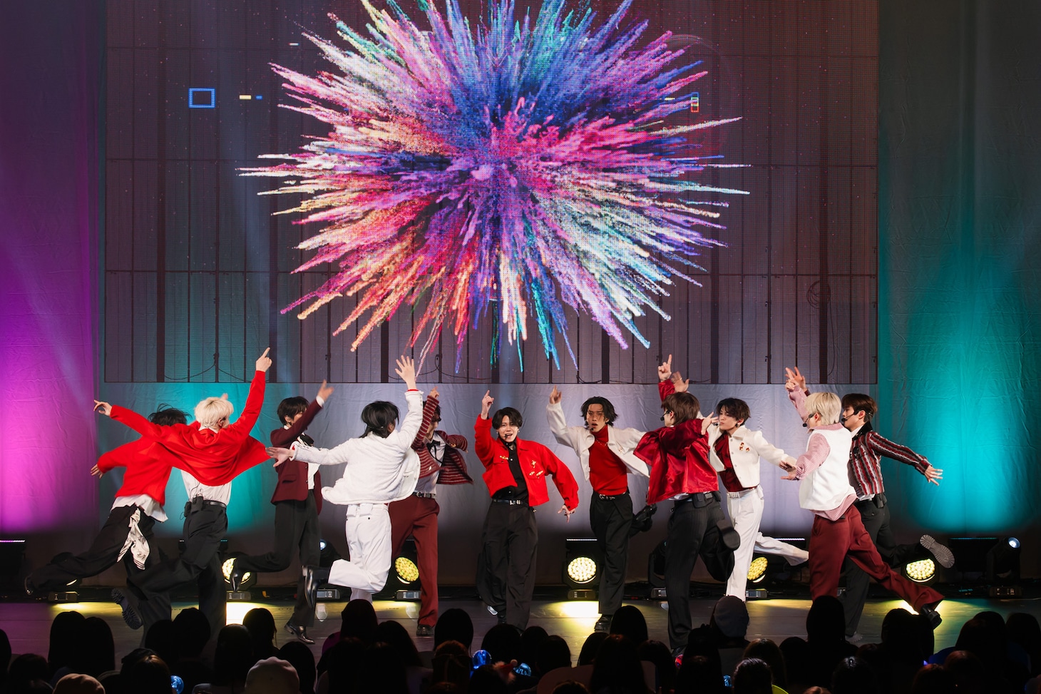 INI「THE WINTER MAGIC」リリースイベントの様子。©LAPONE ENTERTAINMENT