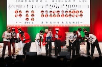 INI「THE WINTER MAGIC」リリースイベントの様子。©LAPONE ENTERTAINMENT