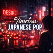 「Timeless Japanese Pop / 時代を超えて響く、日本のポップス」カバーアート