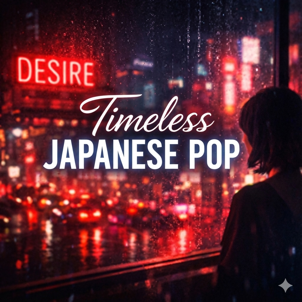「Timeless Japanese Pop / 時代を超えて響く、日本のポップス」カバーアート